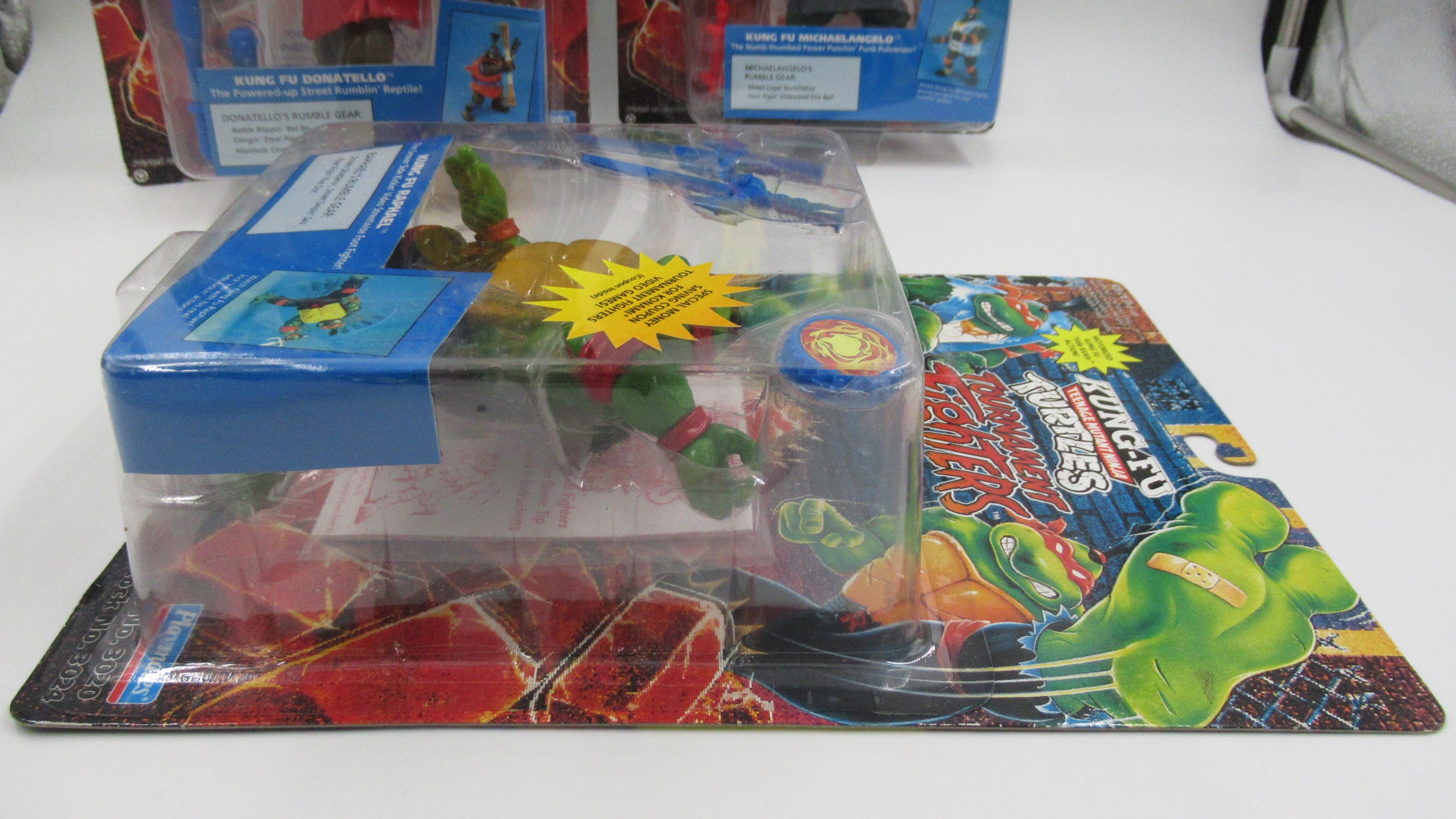 Teenage Mutant Ninja Turtles Kung Fu Tournament Fighters 4.5" Action Figures TMNTs Set of 4 - Playmates (1994)